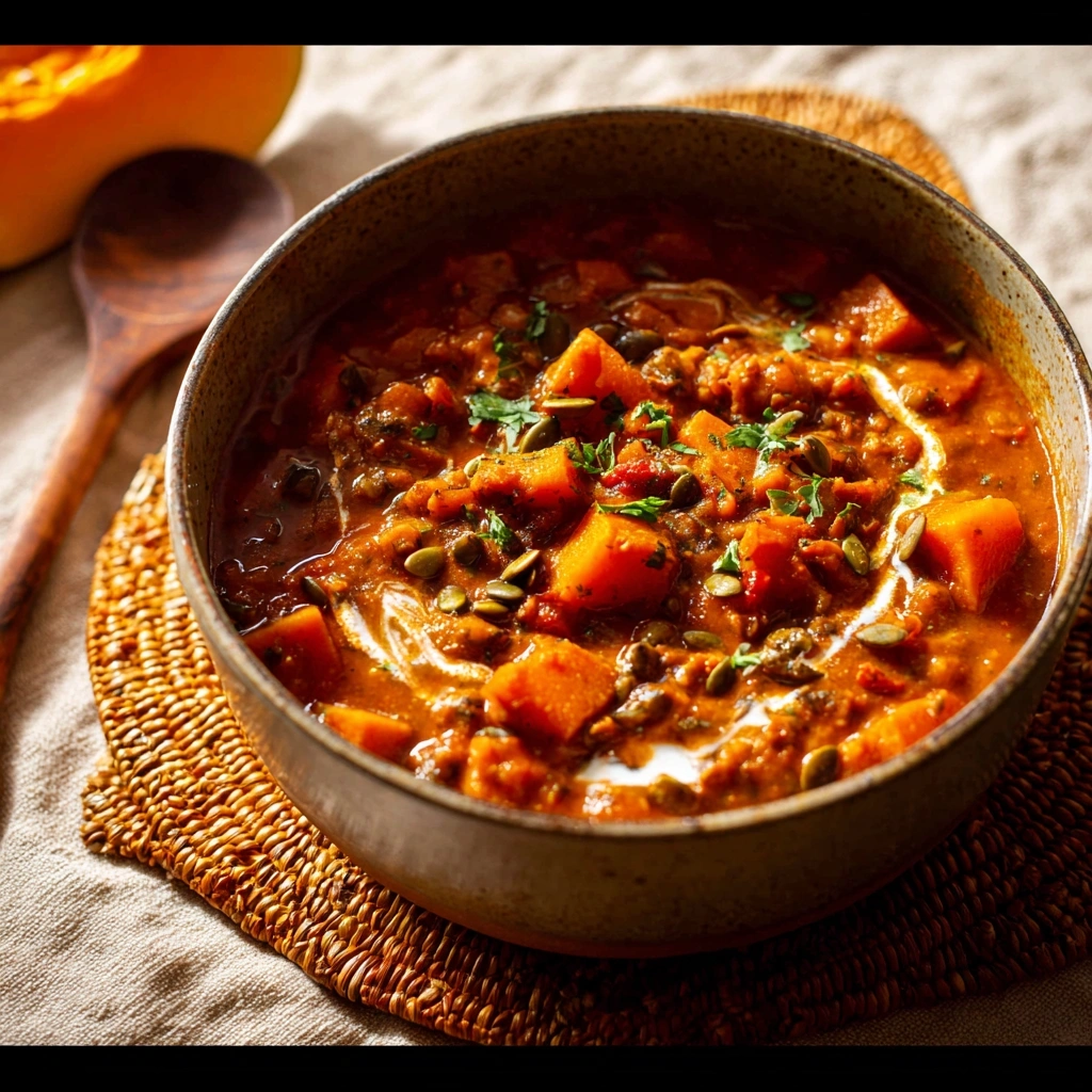 Rich Vegetarian Pumpkin Chili: My Autumn Comfort