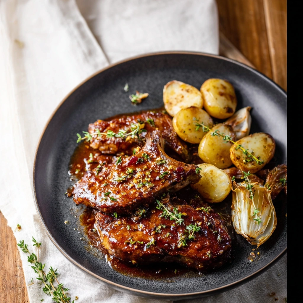 Honey Garlic Lamb Chops: Sticky, Tender & Simple