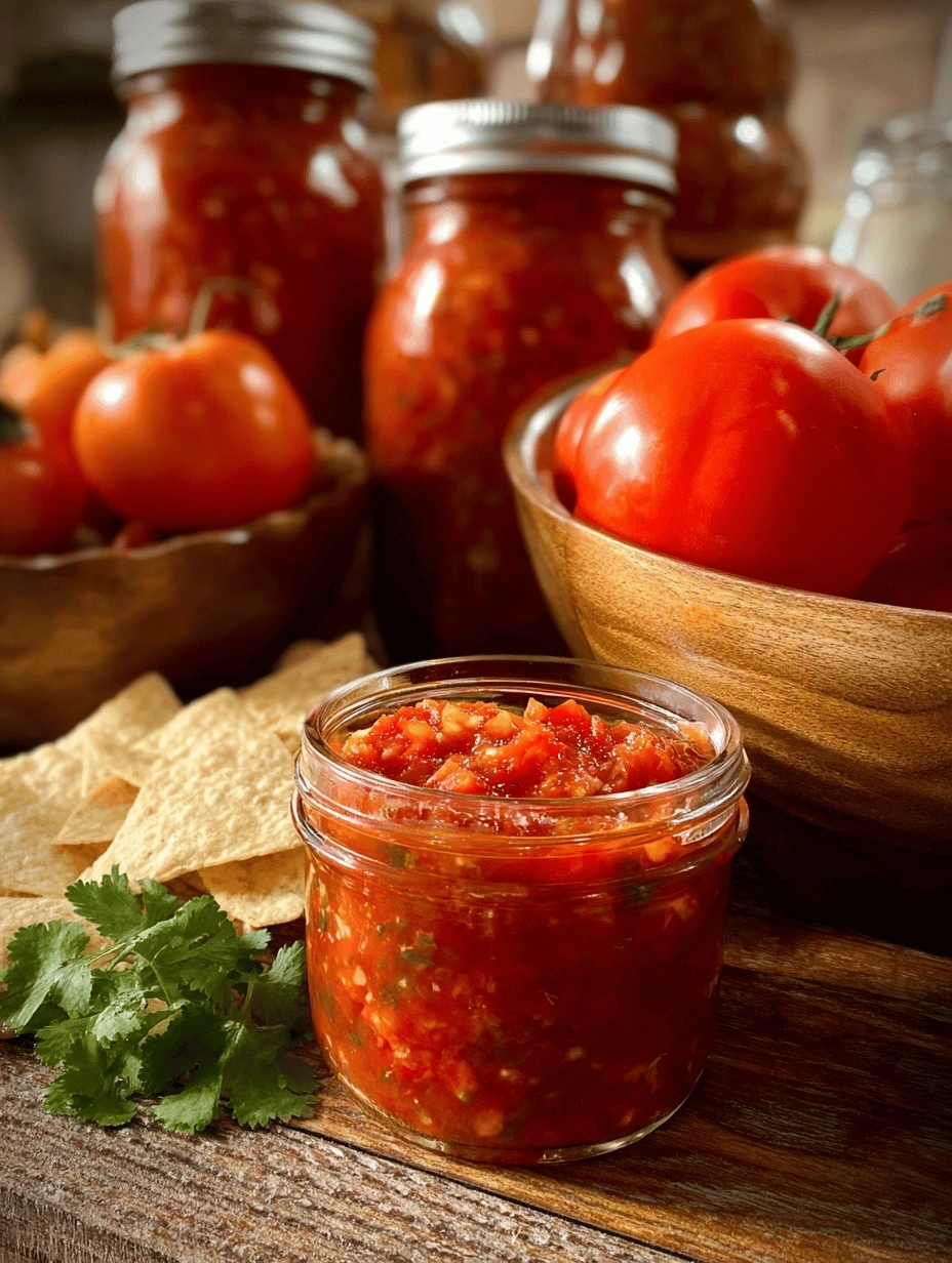 Canned Salsa Recipe: My Zesty, Quick Kitchen Staple