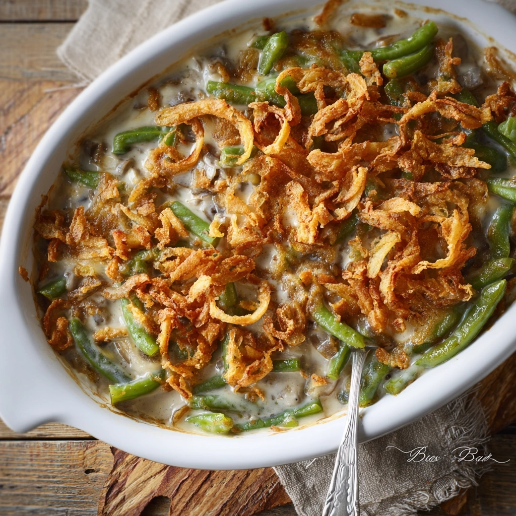 Homestyle Campbell's Green Bean Casserole Recipe