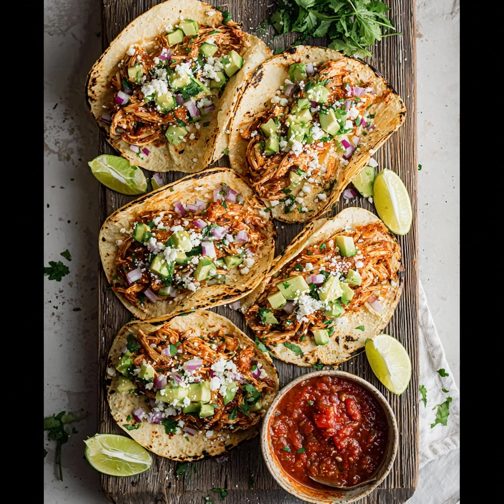 Healthy Slow Cooker Chicken Tacos: Easy Weeknight Flavor