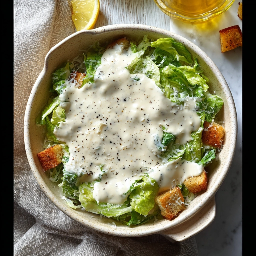 Tangy Vegetarian Caesar Dressing: A Dairy-Free Twist