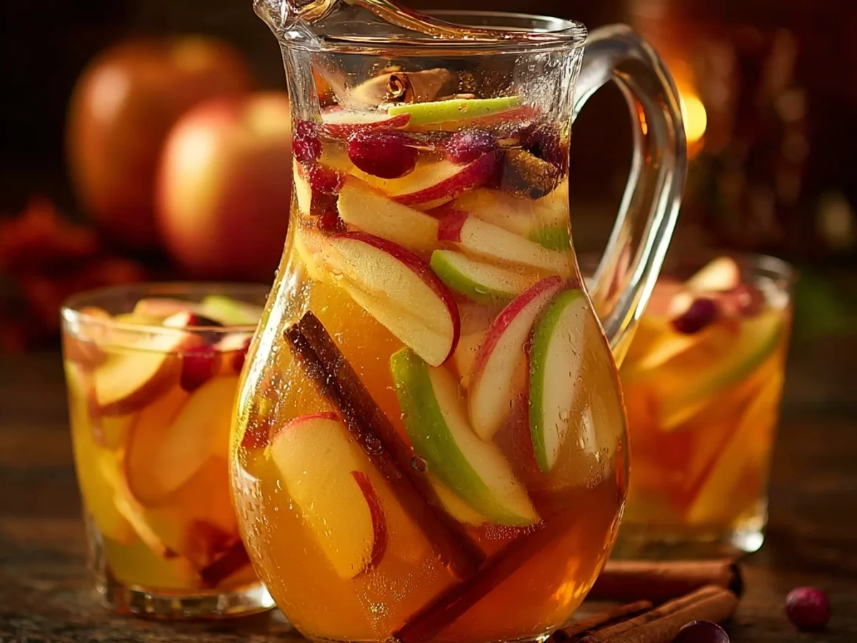 Apple Cider Sangria Recipe: Sweet & Spiced Autumn Sips - Featured Image