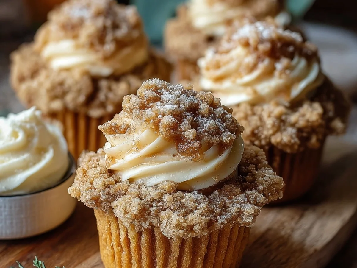 Apple Crumble Cupcakes: Sweet Fall Treat Recipe - Featured Image