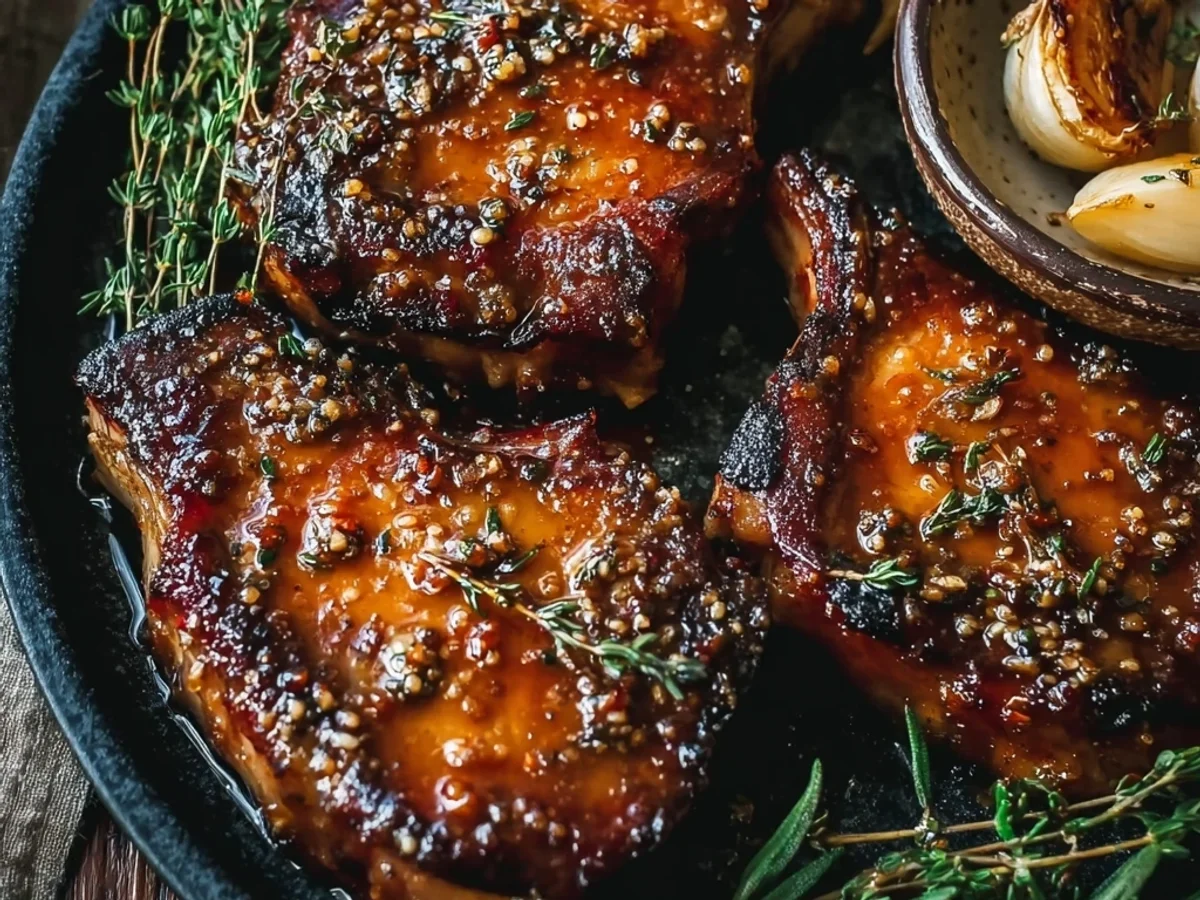 Brown Sugar Garlic Lamb Chops: Tender & Juicy Recipe - Featured Image