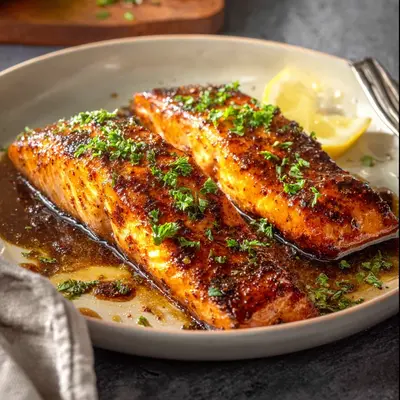 Cajun Honey Butter Salmon: A Quick & Flavorful Dinner