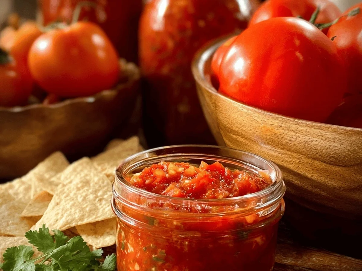 Canned Salsa Recipe: My Zesty, Quick Kitchen Staple - Featured Image
