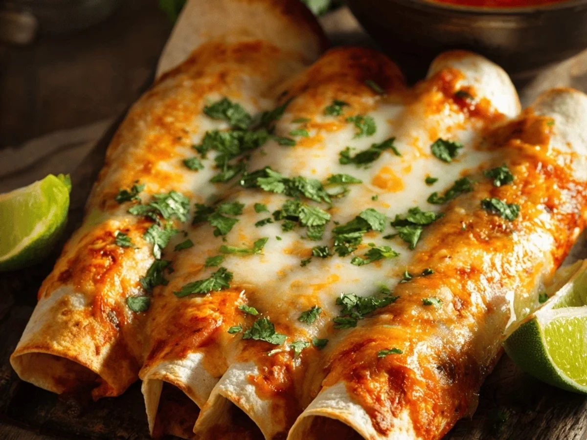Cheesy Beef Enchiladas: My Go-To Comfort Food Recipe - Featured Image