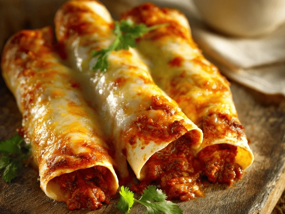 Cheesy Beef Enchiladas: My Go-To Comfort Food Recipe - Featured Image