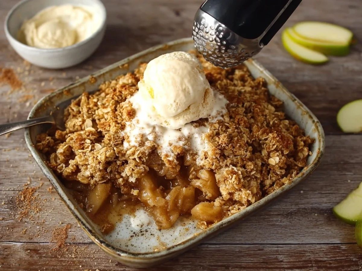 Classic Apple Crisp Recipe: Rustic Comfort Dessert - Featured Image