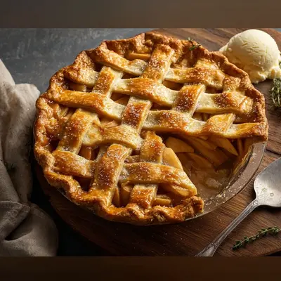 Classic Apple Pie Recipe: Homestyle Flaky Crust