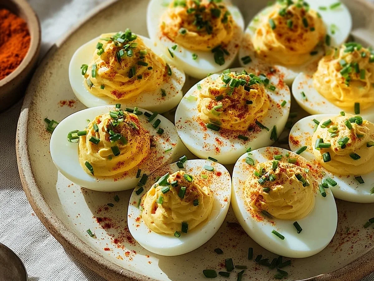 Classic Deviled Eggs: A Simple Party Appetizer - Featured Image