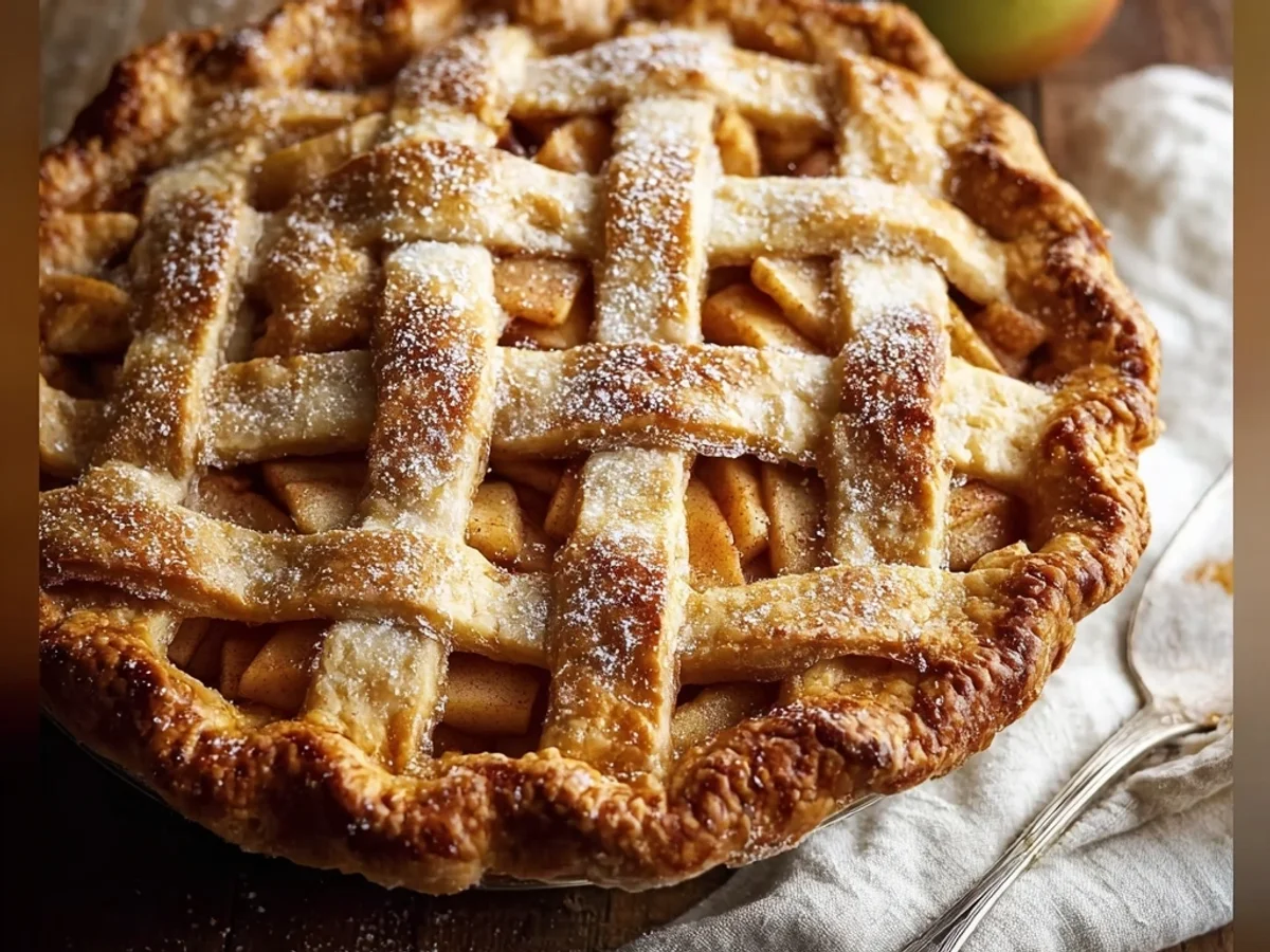 Classic Flaky Apple Pie: A Taste of Home - Featured Image