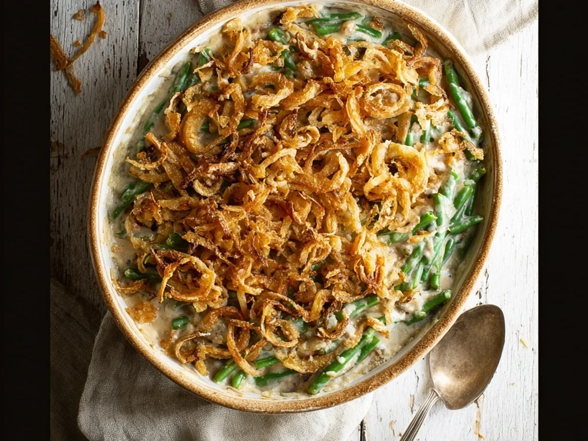 Classic Green Bean Casserole: A Simple Homestyle Delight - Featured Image