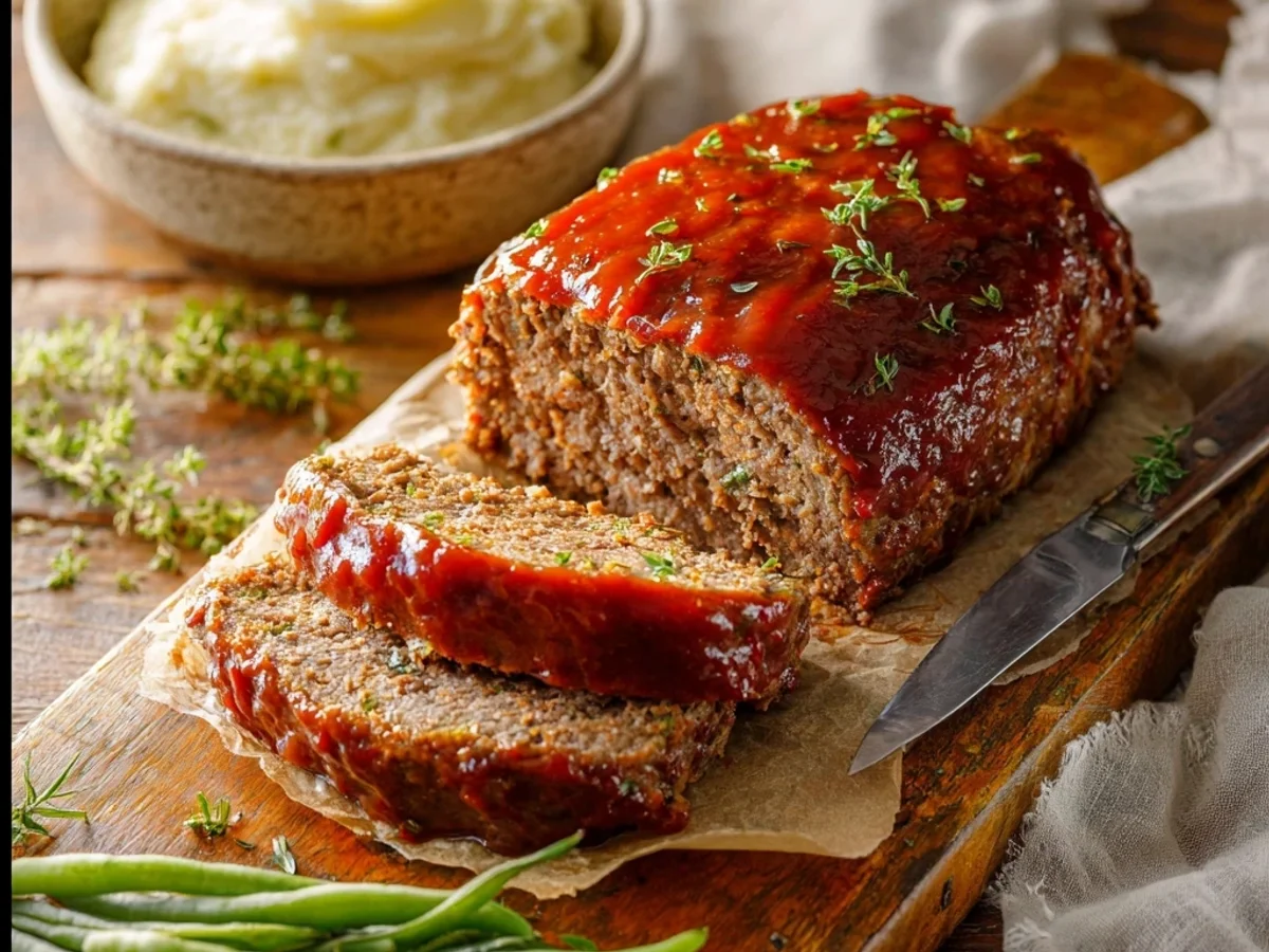 Classic Meatloaf Recipe: Hearty Family Dinner - Featured Image