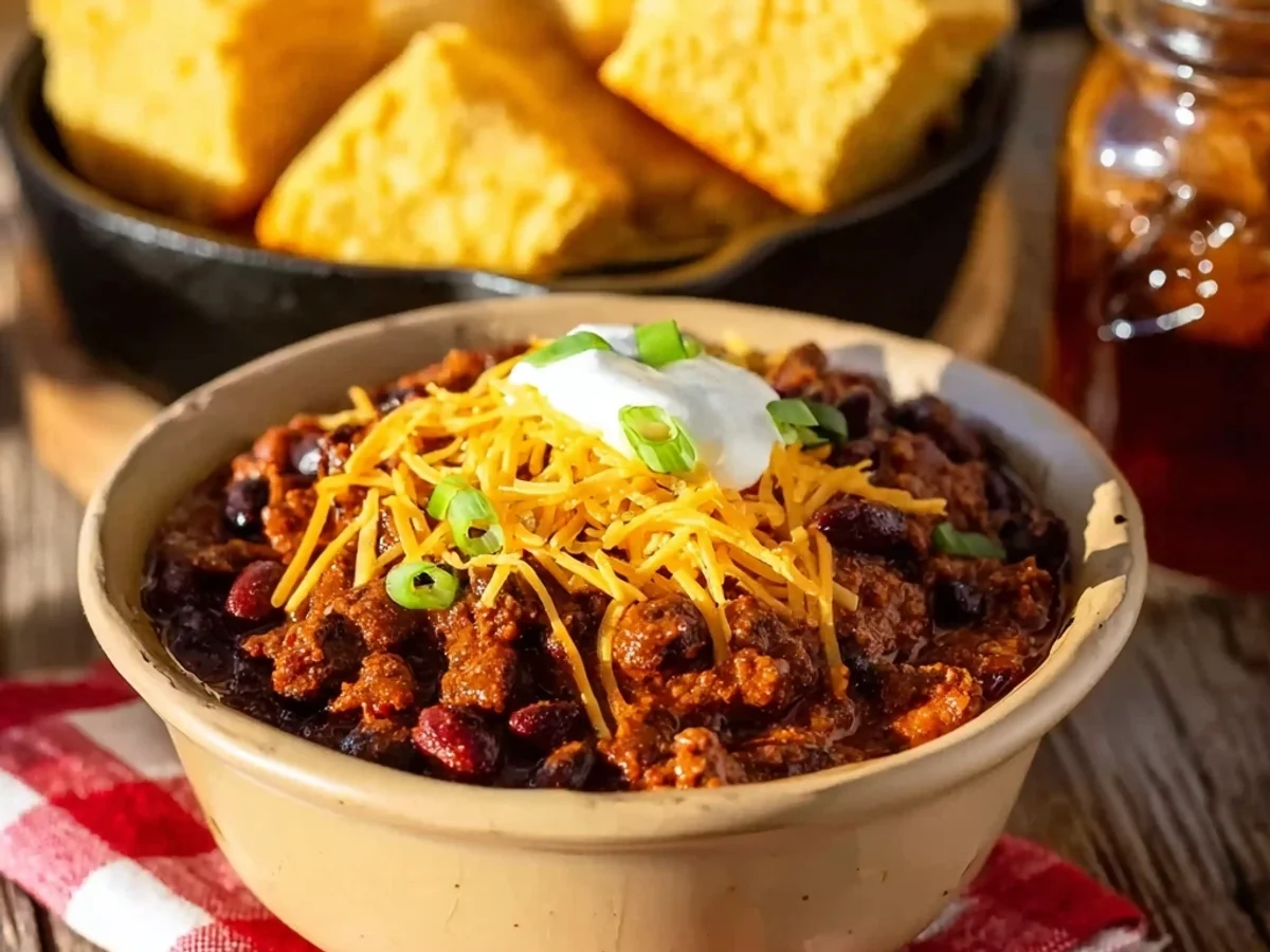 Cowboy Chili Recipe: Rich, Smoky Beef & Bean Pot - Featured Image