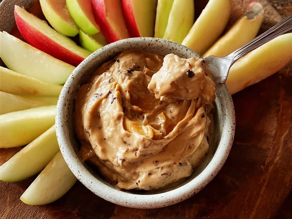 Creamy Apple Brickle Dip: A Quick & Sweet Snack - Featured Image