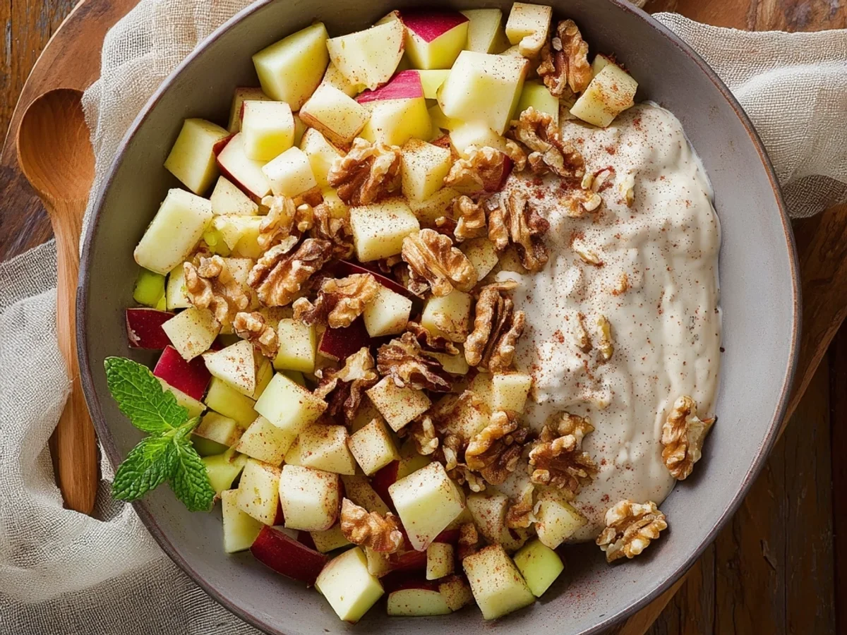 Creamy Apple Walnut Fruit Salad: Simple Refreshment - Featured Image