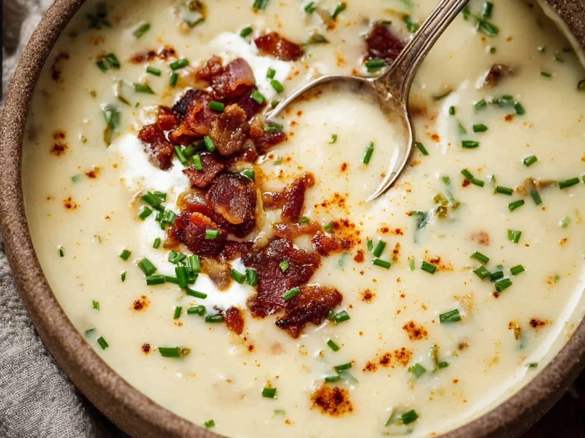 Creamy Baked Potato Soup: A Hearty Winter Bowl - Featured Image