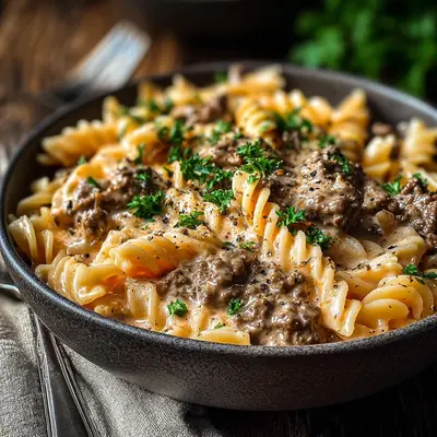 Creamy Beef Pasta: Weeknight Comfort Meal