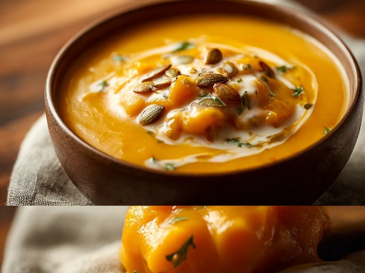 Creamy Butternut Squash Soup: A Homestyle Fall Favorite - Featured Image