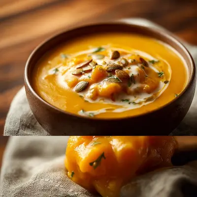 Creamy Butternut Squash Soup: A Homestyle Fall Favorite