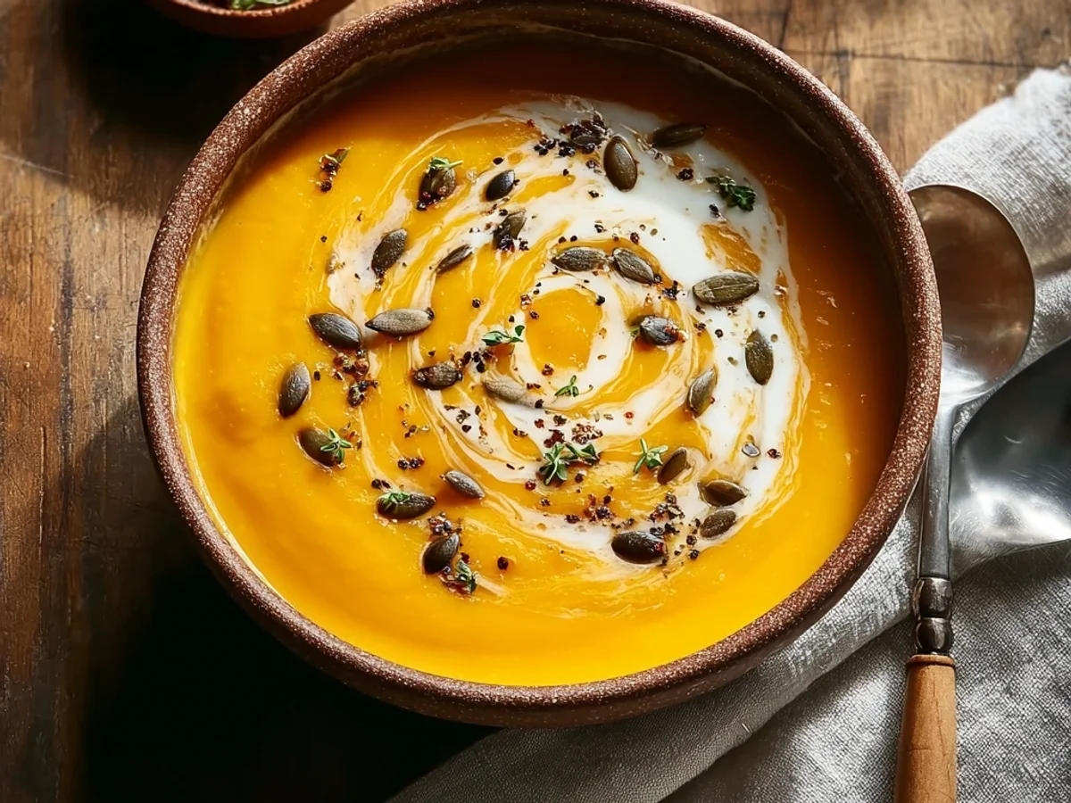 Creamy Butternut Squash Soup Recipe: A Heartwarming Bowl - Featured Image