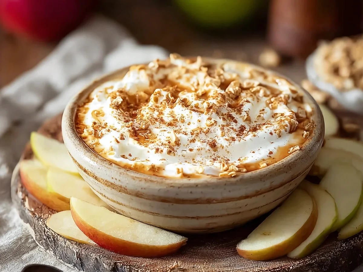 Creamy Caramel Apple Cheesecake Dip: A Fall Favorite - Featured Image