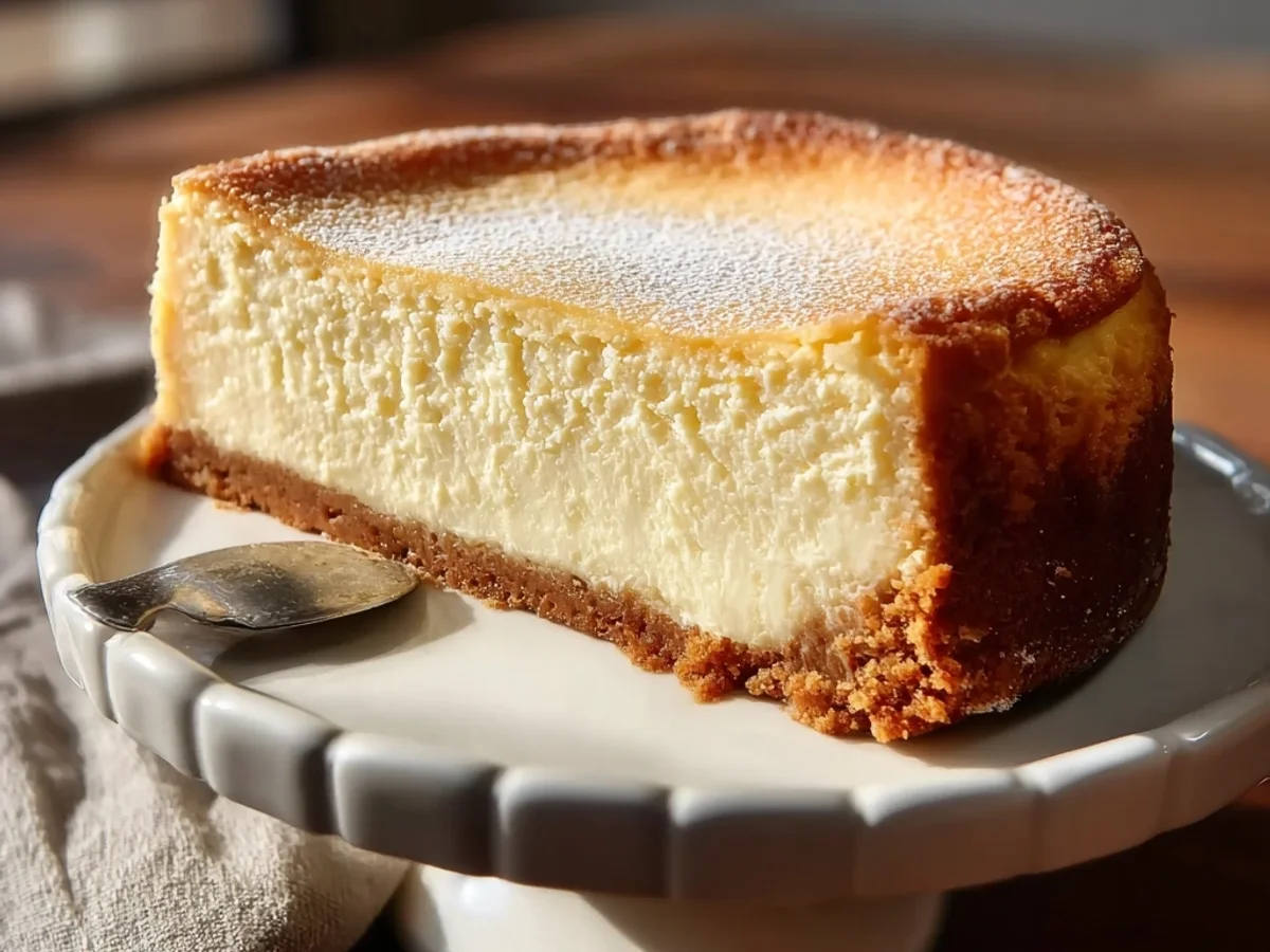 Creamy Classic New York Cheesecake: Easy Recipe - Featured Image