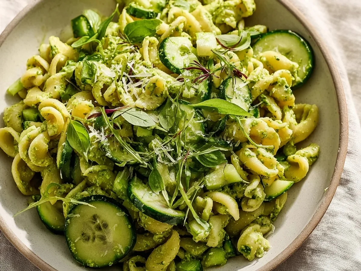 Creamy Green Goddess Pasta Salad: A Zesty Summer Favorite - Featured Image