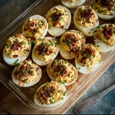 Creamy Loaded Deviled Eggs: A Classic Appetizer Reinvented