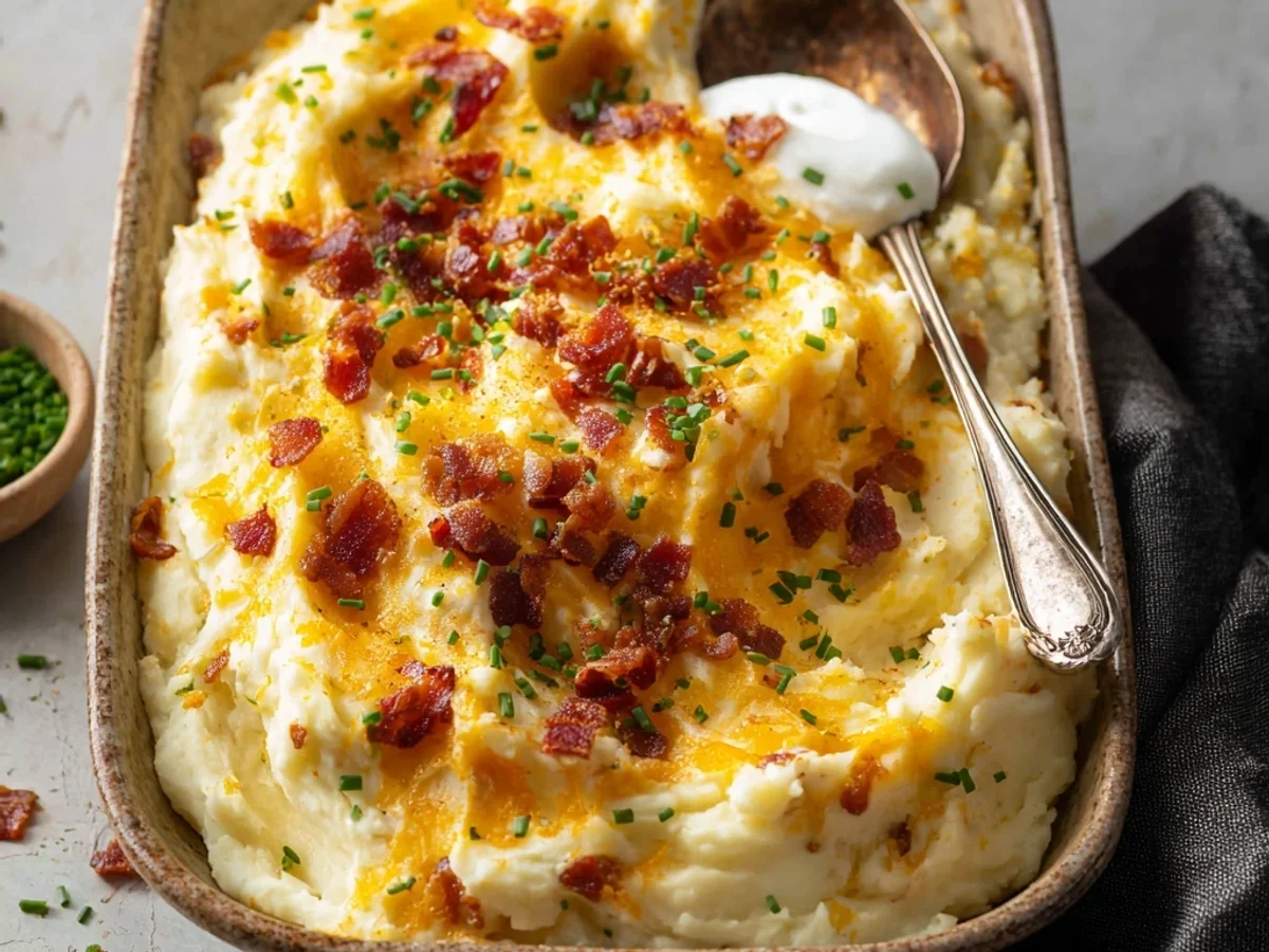 Creamy Loaded Mashed Potatoes: A Family Favorite - Featured Image