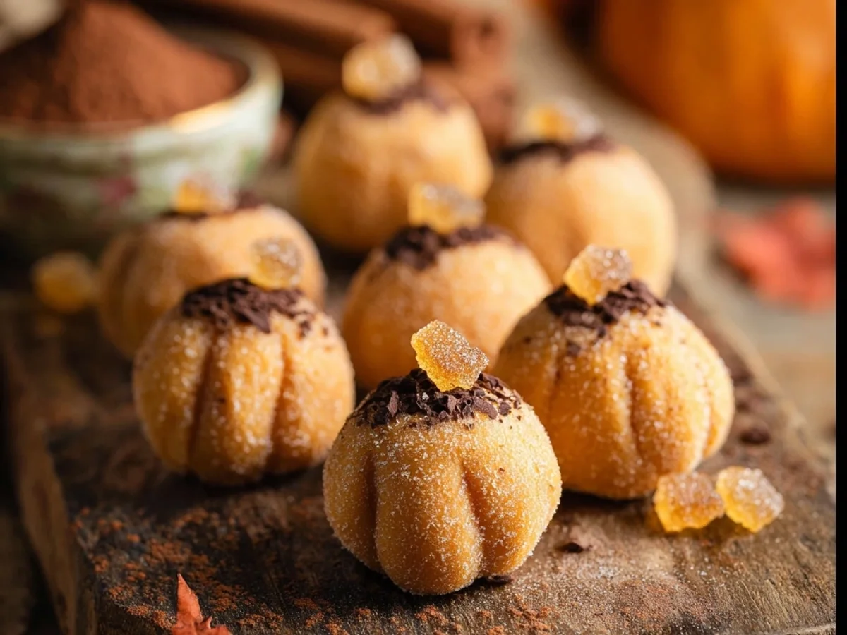 Creamy Pumpkin Cheesecake Truffles Recipe: No-Bake Bites - Featured Image