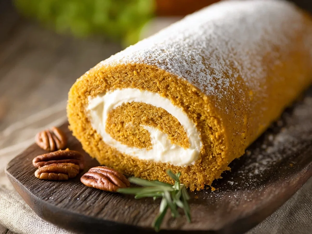 Creamy Pumpkin Roll Recipe: Easy Autumn Dessert - Featured Image
