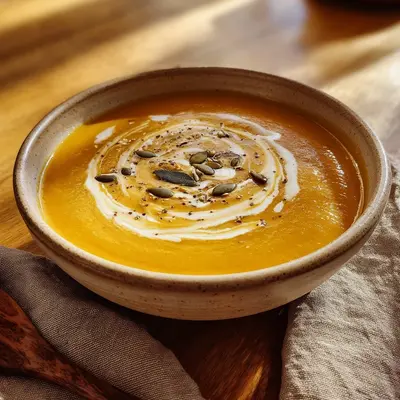 Creamy Roasted Butternut Squash Soup: A Fall Hug