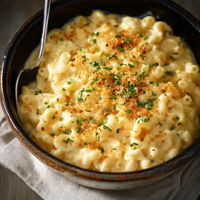 Creamy Slow Cooker Four Cheese Mac and Cheese