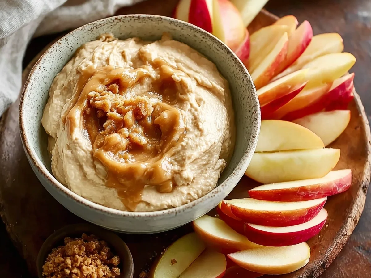 Creamy Toffee Apple Dip: A Sweet, Easy Treat - Featured Image