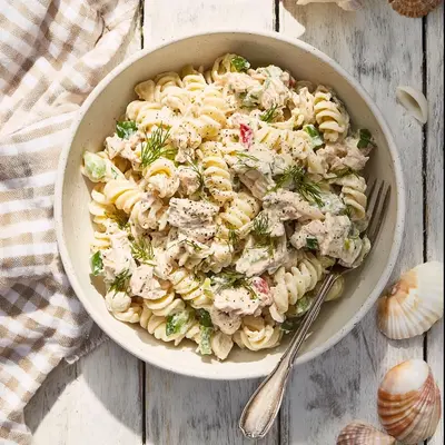 Creamy Tuna Pasta Salad: Quick & Easy Lunch