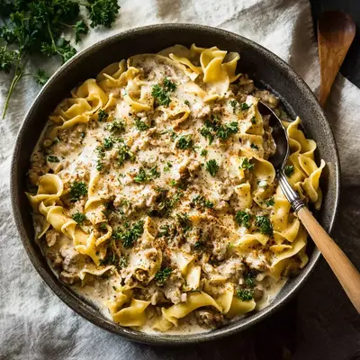 Creamy Turkey Stroganoff: Quick & Flavorful Dinner