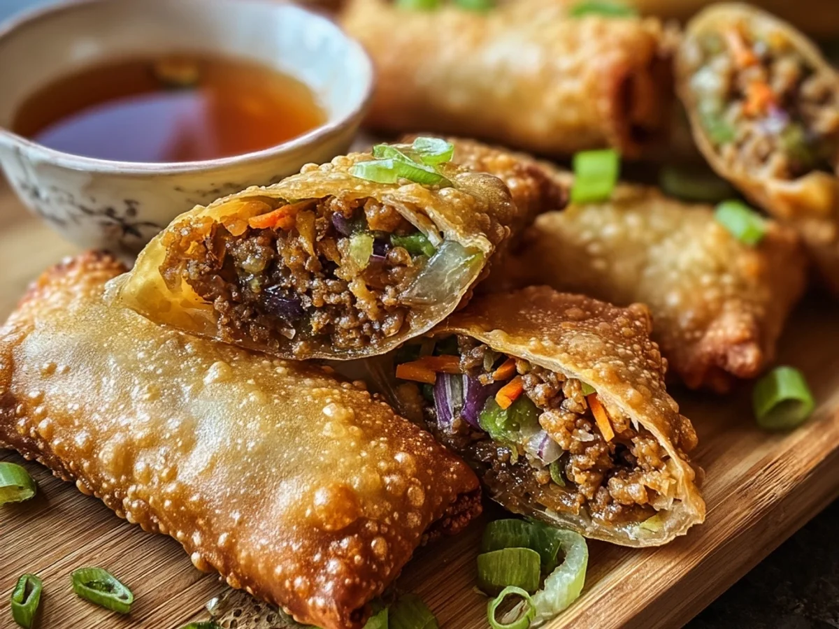Crispy Air Fryer Egg Rolls: Golden Crunch at Home - Featured Image