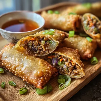 Crispy Air Fryer Egg Rolls: Golden Crunch at Home