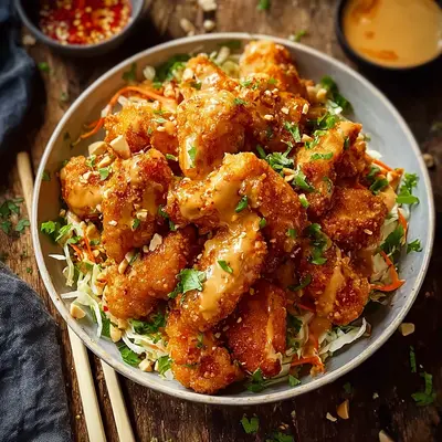 Crispy Bang Bang Chicken: Spicy, Crunchy, & Easy
