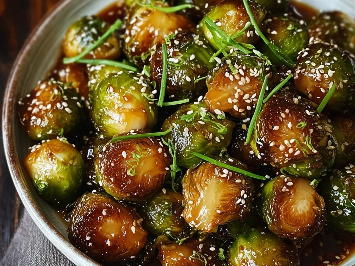 Crispy Honey Garlic Brussels Sprouts: My Easy Side - Featured Image