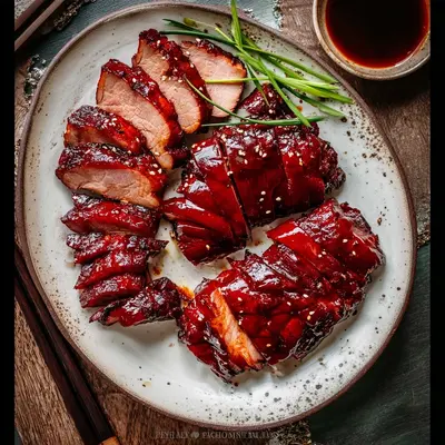 Easy Air Fryer Char Siu Lamb: Tender, Sticky Bites