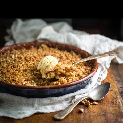 Easy Apple Crisp Recipe: Warm Spiced Crumbly Topping