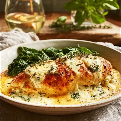 Easy Baked Ricotta Chicken: Simple Weeknight Dinner