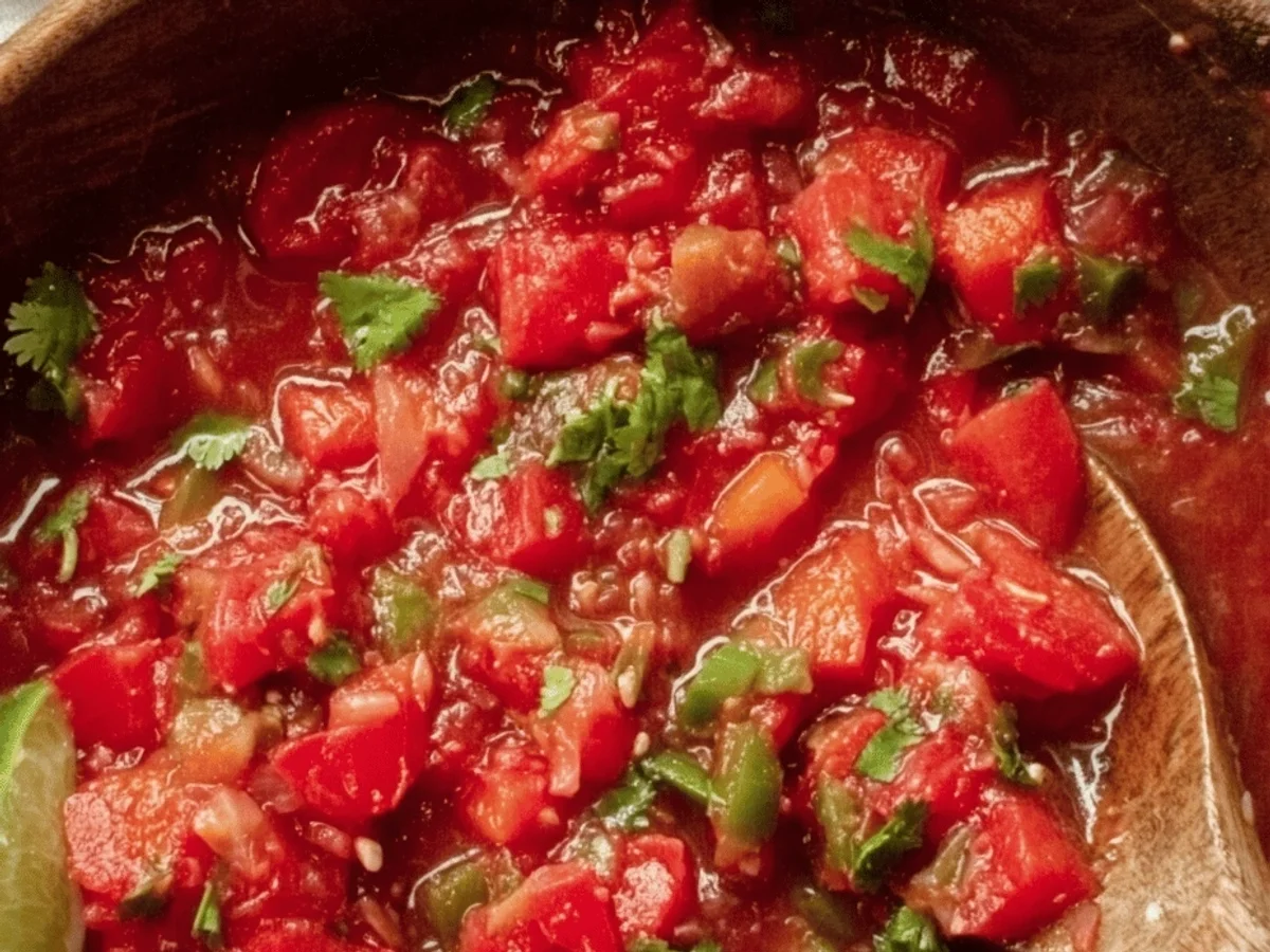 Easy Canned Salsa Recipe: Quick & Tangy Freshness - Featured Image