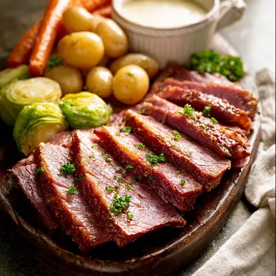 Easy Crock Pot Corned Beef: Tender & Flavorful Classic
