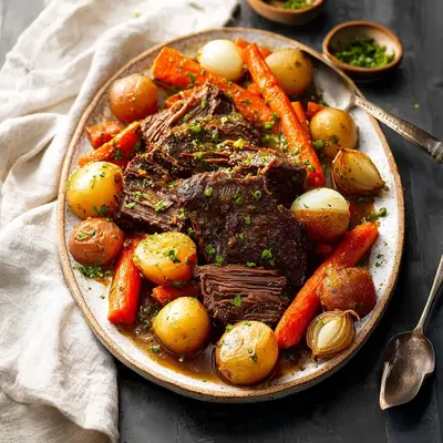 Easy Crock Pot Pot Roast: Tender, Flavorful Family Dinner