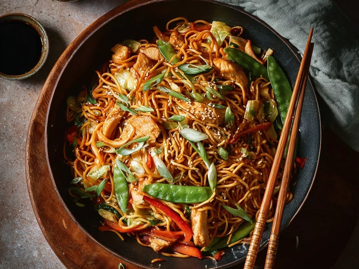 Easy & Flavorful Chicken Chow Mein Recipe: A Weeknight Win - Featured Image